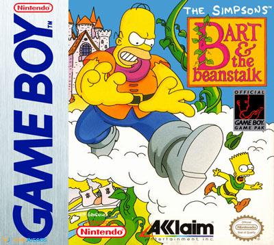 Cover Simpsons, The - Bart & the Beanstalk for Game Boy